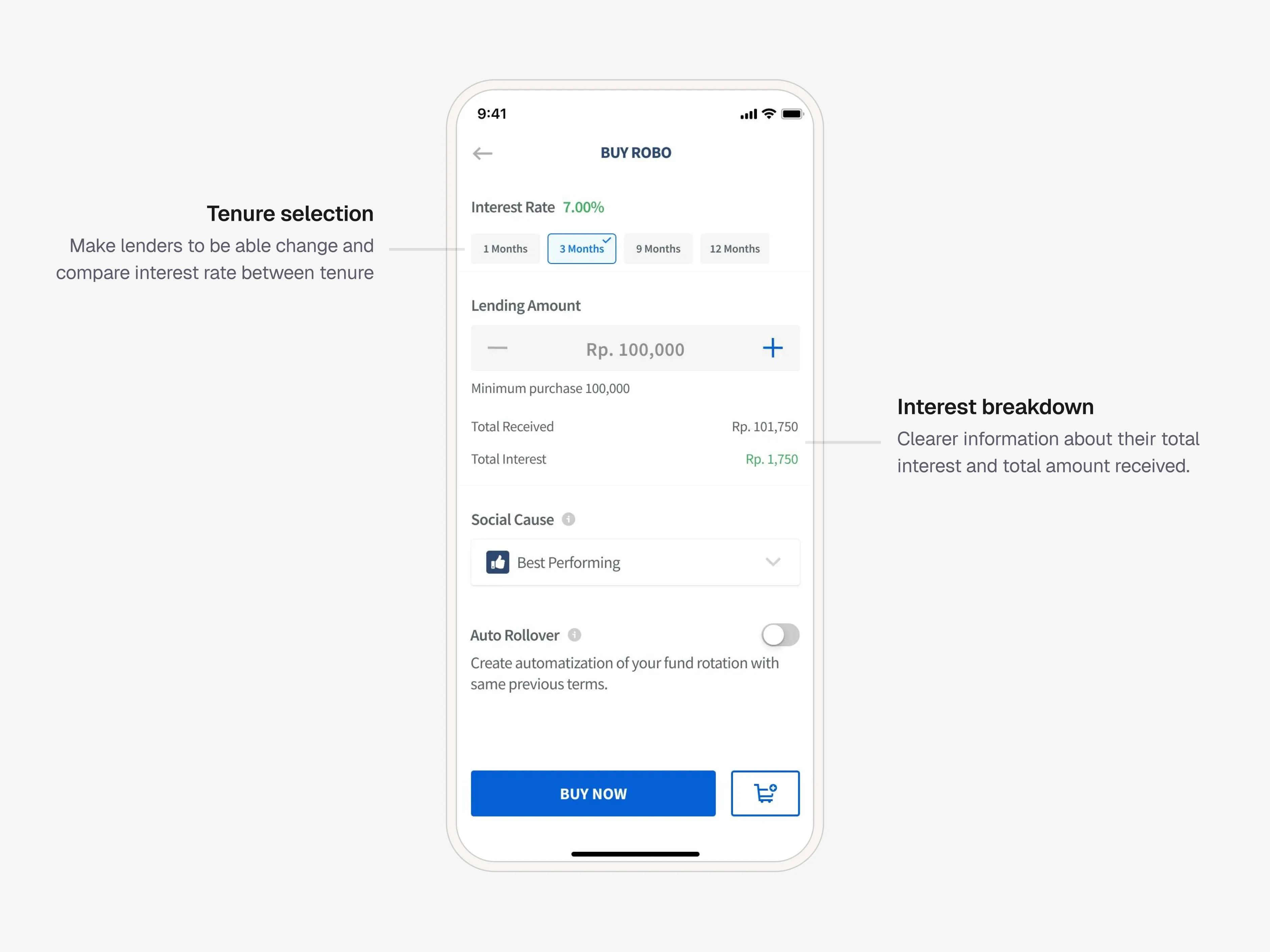 KoinRobo product page iteration